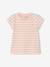 Lot 2 T-shirt bébé fille fantaisie bleu clair+rose - vertbaudet enfant 