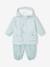 Regenjas en broek babyset voor jongens grijsblauw - vertbaudet enfant 