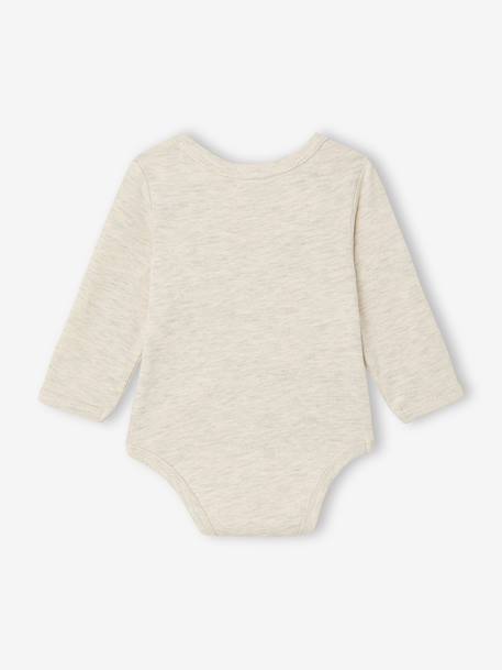Set van 7 body's met lange mouwen veel wit - vertbaudet enfant 