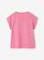 T-shirt manches courtes anthracite+écru+rose - vertbaudet enfant 