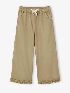 -Pantacourt large fille lyocell