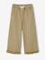 Pantacourt large fille lyocell kaki+lilas - vertbaudet enfant 