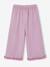 Pantacourt large fille lyocell kaki+lilas - vertbaudet enfant 