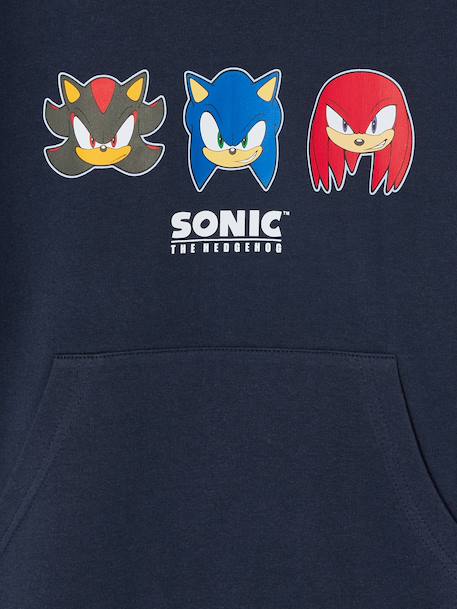 Sweat à capuche garçon Sonic marine - vertbaudet enfant 