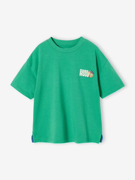 T-shirt garçon manches courtes vert - vertbaudet enfant 