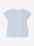 Lot 2 T-shirt bébé fille fantaisie bleu clair+rose - vertbaudet enfant 