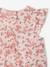 Bedrukt setje pakje + hoofdband baby meisje lichtroze+roze (poederkleur)+zeegroen met print - vertbaudet enfant 