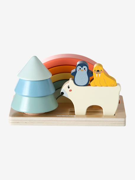Trio jouets d'éveil en bois FSC® bois - vertbaudet enfant 