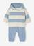 Ensemble bébé sweat et jogging bleu glacier - vertbaudet enfant 