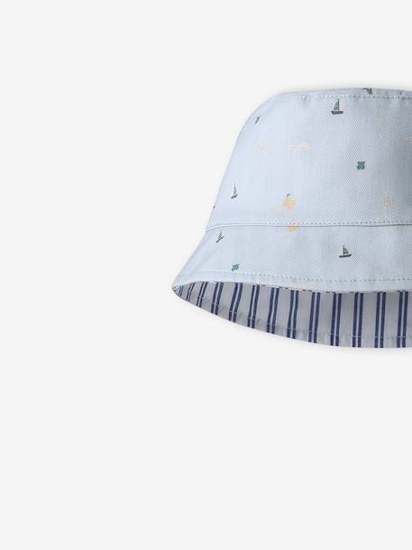 Bob bébé garçon réversible bleu ciel - vertbaudet enfant 