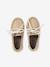 Chaussures bateau enfant garçon cuir beige - vertbaudet enfant 