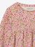 T-shirt blouse fille imprimé manches longues beige+écru+vert de gris - vertbaudet enfant 