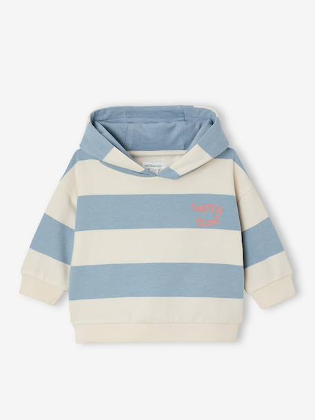 Ensemble bébé sweat et jogging bleu glacier - vertbaudet enfant 