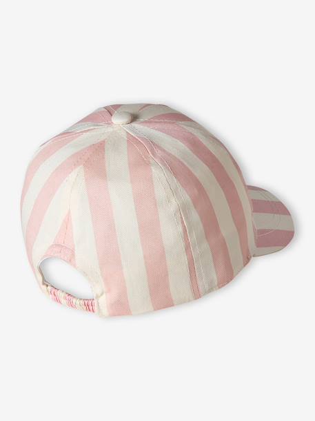Casquette bébé fille rayé rose - vertbaudet enfant 