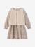 Ensemble fille robe et gilet sherpa écru - vertbaudet enfant 