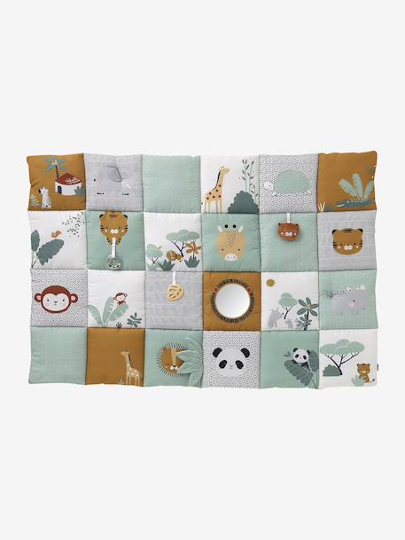 Grand tapis d'éveil vert - vertbaudet enfant 