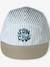 Casquette bébé rayée bleu grisé - vertbaudet enfant 