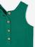 Combinaison longue bébé gaze de coton vert émeraude - vertbaudet enfant 