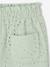 Pantalon bébé fille broderie anglaise vert d'eau - vertbaudet enfant 