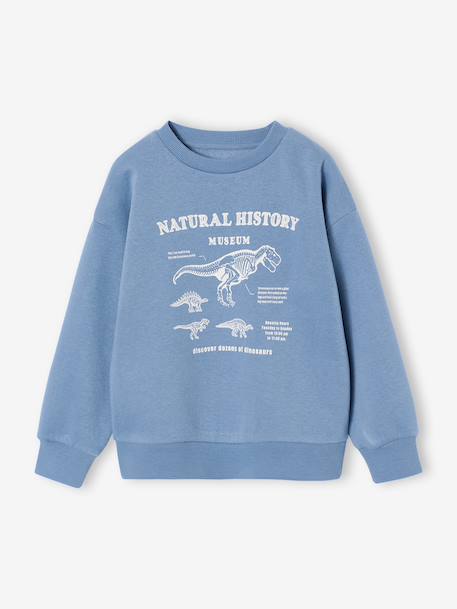 Lot de 2 sweats 'Cool and Fun' terracotta+tomette - vertbaudet enfant 