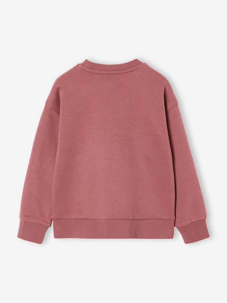 Lot de 2 sweats 'Cool and Fun' terracotta+tomette - vertbaudet enfant 