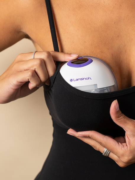 Enkele handsfree borstkolf LANSINOH paars - vertbaudet enfant 