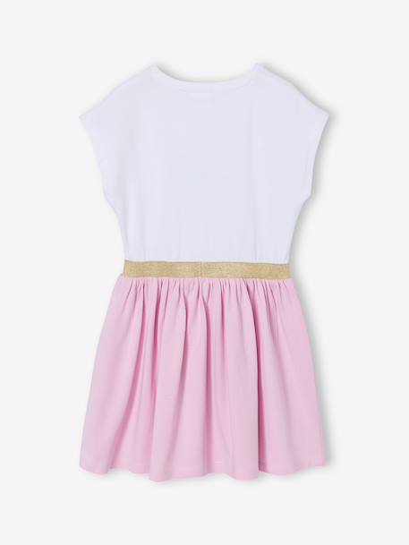 Robe patineuse fille Reine des neiges mauve - vertbaudet enfant 