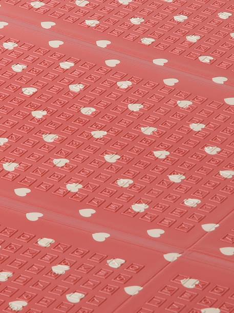Grand tapis d'activités pliable beige+écru+rose+vert - vertbaudet enfant 