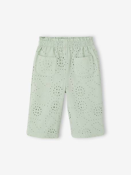 Bébé-Pantalon bébé fille broderie anglaise