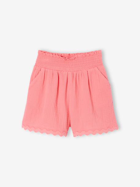 Short voor meisjes rozen - vertbaudet enfant 