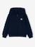 Sweat zippé garçon Basics marine+vert - vertbaudet enfant 