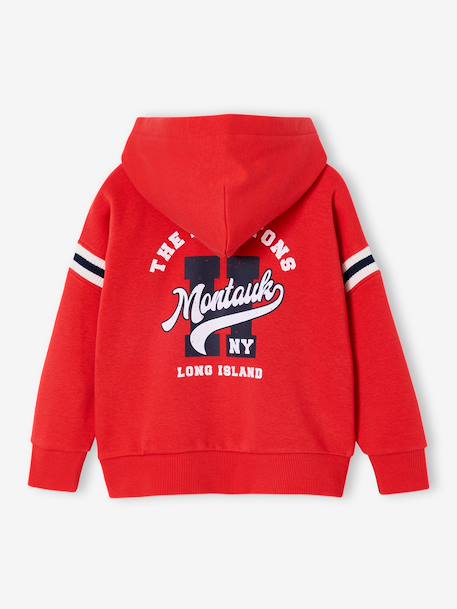 Sweat garçon motif placé rouge - vertbaudet enfant 