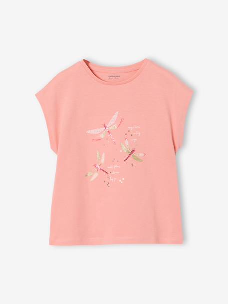 Fille-Tee-shirt motif fantaisie fille