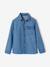 Jongenshemd van licht denim double stone - vertbaudet enfant 