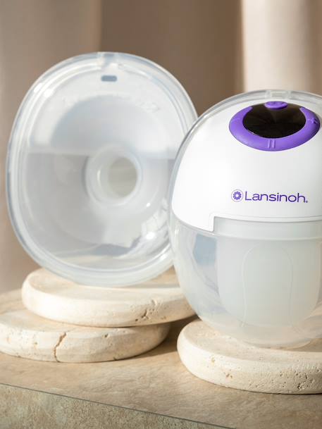 Tire-lait mains libres simple violet - vertbaudet enfant 