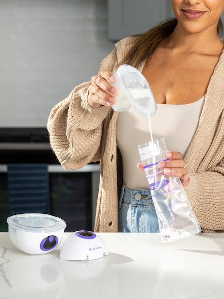 Tire-lait mains libres double violet - vertbaudet enfant 