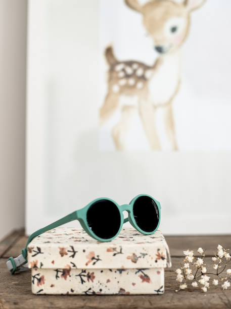 Lunettes de soleil Merry pour enfant de 2 à 4 ans bleu grisé+fuchsia+rose+ROUGE MOYEN UNI+vert - vertbaudet enfant 