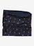Meisjes snood met print marineblauw - vertbaudet enfant 