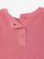 Pull bébé brodé vanille+vieux rose - vertbaudet enfant 