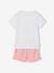 Lot de 2 pyjashort fille écru - vertbaudet enfant 