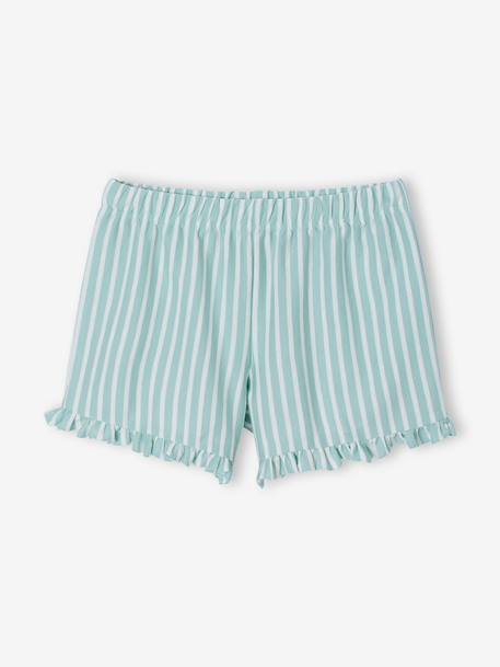Lot de 2 pyjashort fille écru - vertbaudet enfant 