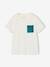 Lot 3 T-shirts manches courtes bleu pétrole+caramel+marine+noix de pécan+vert amande+vert sauge - vertbaudet enfant 