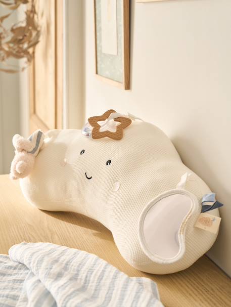 Baby activiteitenkussen WOLK wit - vertbaudet enfant 