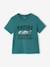 Lot 3 T-shirts manches courtes bleu pétrole+caramel+marine+noix de pécan+vert amande+vert sauge - vertbaudet enfant 