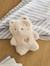 Knuffel warmwaterkruik ecru+marineblauw+pecannoot - vertbaudet enfant 