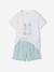 Set van 2 pyjamashorty voor meisjes ecru - vertbaudet enfant 