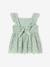 Blouse fille broderie anglaise à volants vert sauge - vertbaudet enfant 