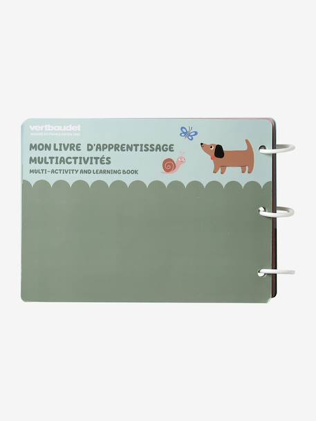 Boek met leerzame multi-activiteiten meerkleurig - vertbaudet enfant 