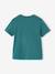 Set van 3 T-shirt met korte mouwen karamel+marineblauw+pecannoot+petrolblauw+saliegroen - vertbaudet enfant 