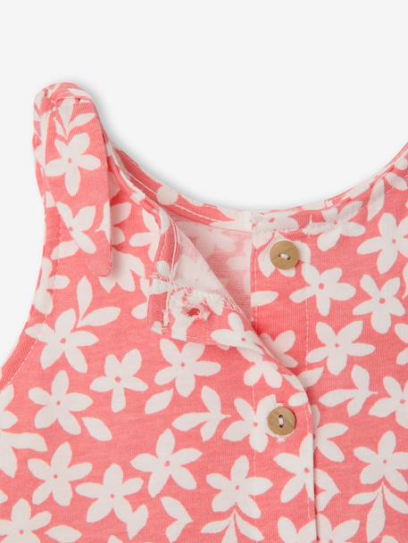 Babypakje met opdruk blauw, bedrukt+koraal - vertbaudet enfant 